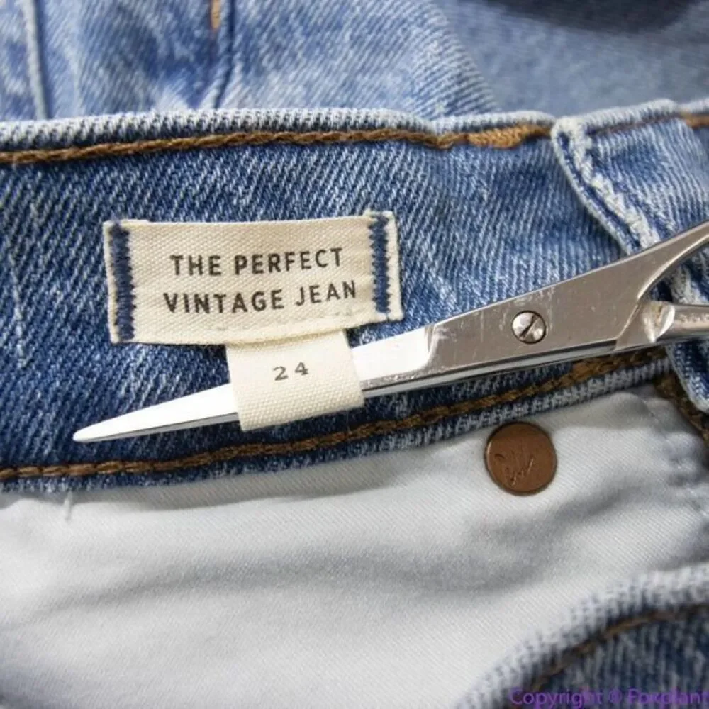 NEW Madewell The Perfect Vintage‎ Jean in Banner Wash, 24